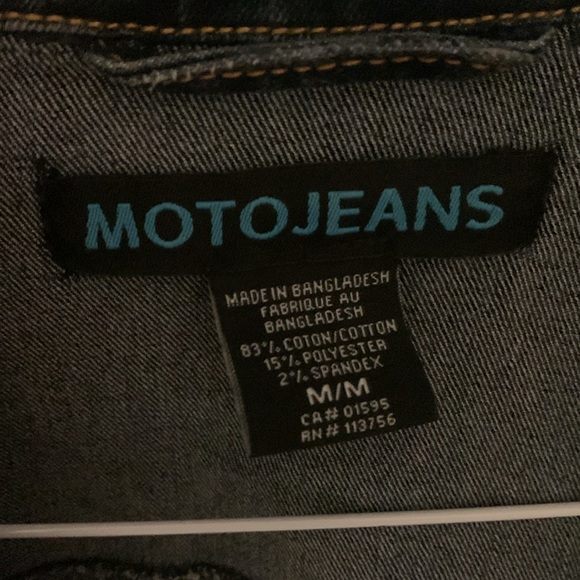 Moto Jeans denim jacket - Picture 2 of 6